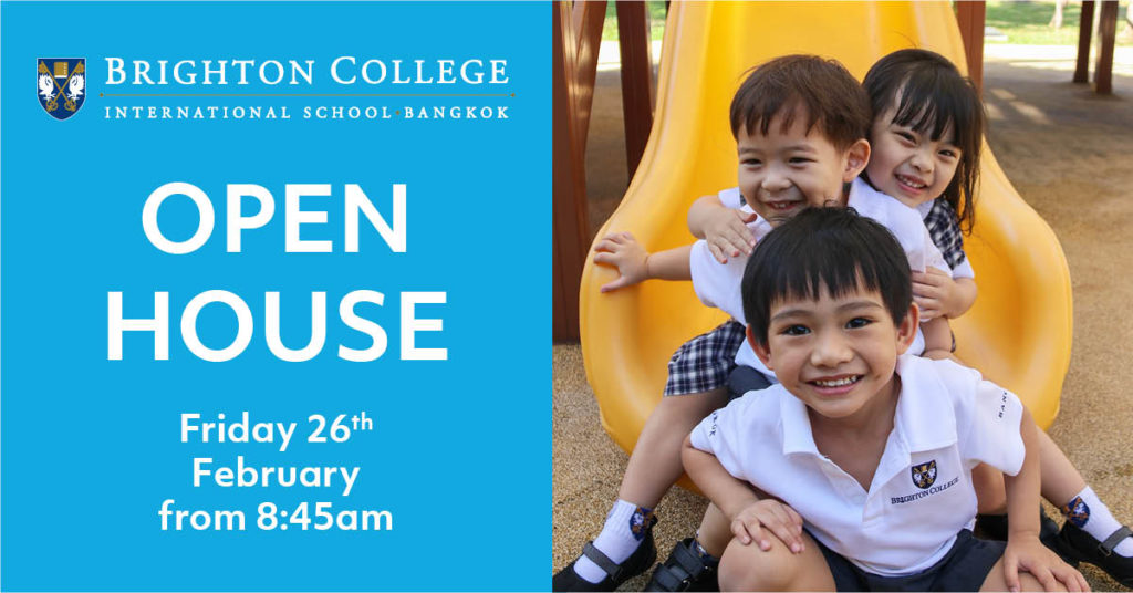 Brighton College Bangkok to Launch  Open House and A Level Scholarships Day on 26 and 27 Feb. 2021