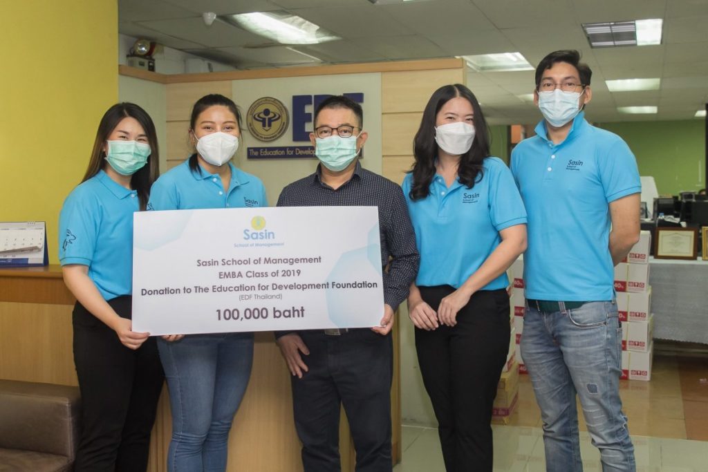 EDF Foundation receives support for Thai needy students’ education