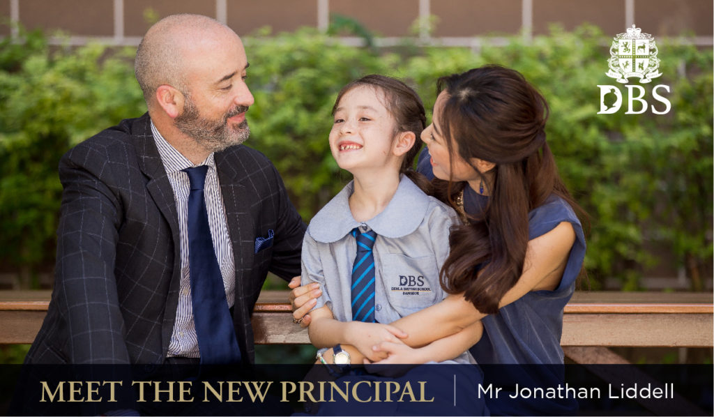 โรงเรียนนานาชาติ DBS แต่งตั้งคุณ Jonathan Liddell เป็นครูใหญ่คนใหม่ ผู้พกพาประสบการณ์การทำงานในโรงเรียนนานาชาติทั่วโลก
