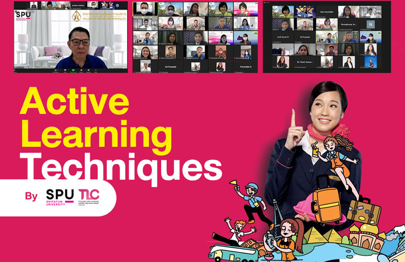 ติดอาวุธ! รุกพัฒนาศักยภาพคณาจารย์ ว.การท่องเที่ยวฯ SPU 3 วิทยาเขต ด้วย Active Learning Strategies