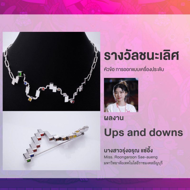 ผลงาน Ups and downs นศ.ออกแบบผลิตภัณฑ์ มทร.ธัญบุรี คว้ารางวัลชนะเลิศ