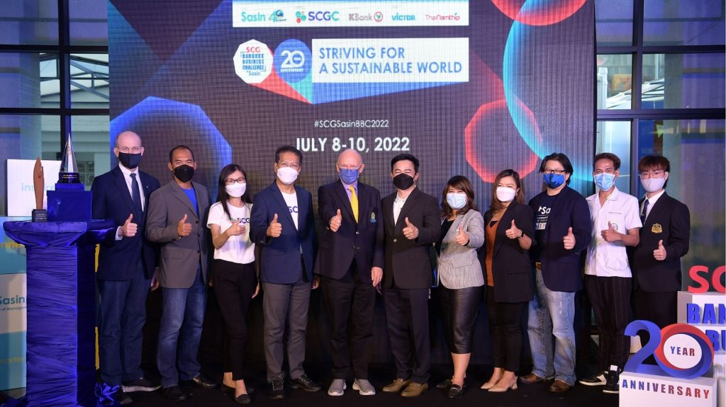 ศศินทร์ และ เอสซีจี เคมิคอลส์ (SCGC) เปิดเวที “SCG Bangkok Business Challenge @ Sasin 2022 – Global Competition” การแข่งขันแผนธุรกิจ Startup ระดับโลก