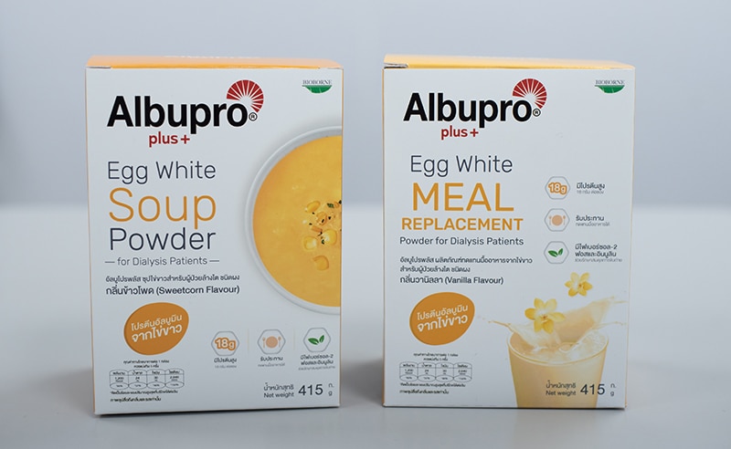 Albupro Plus Dietary Supplements Research from Chula for Kidney Patients  and all Healthy People