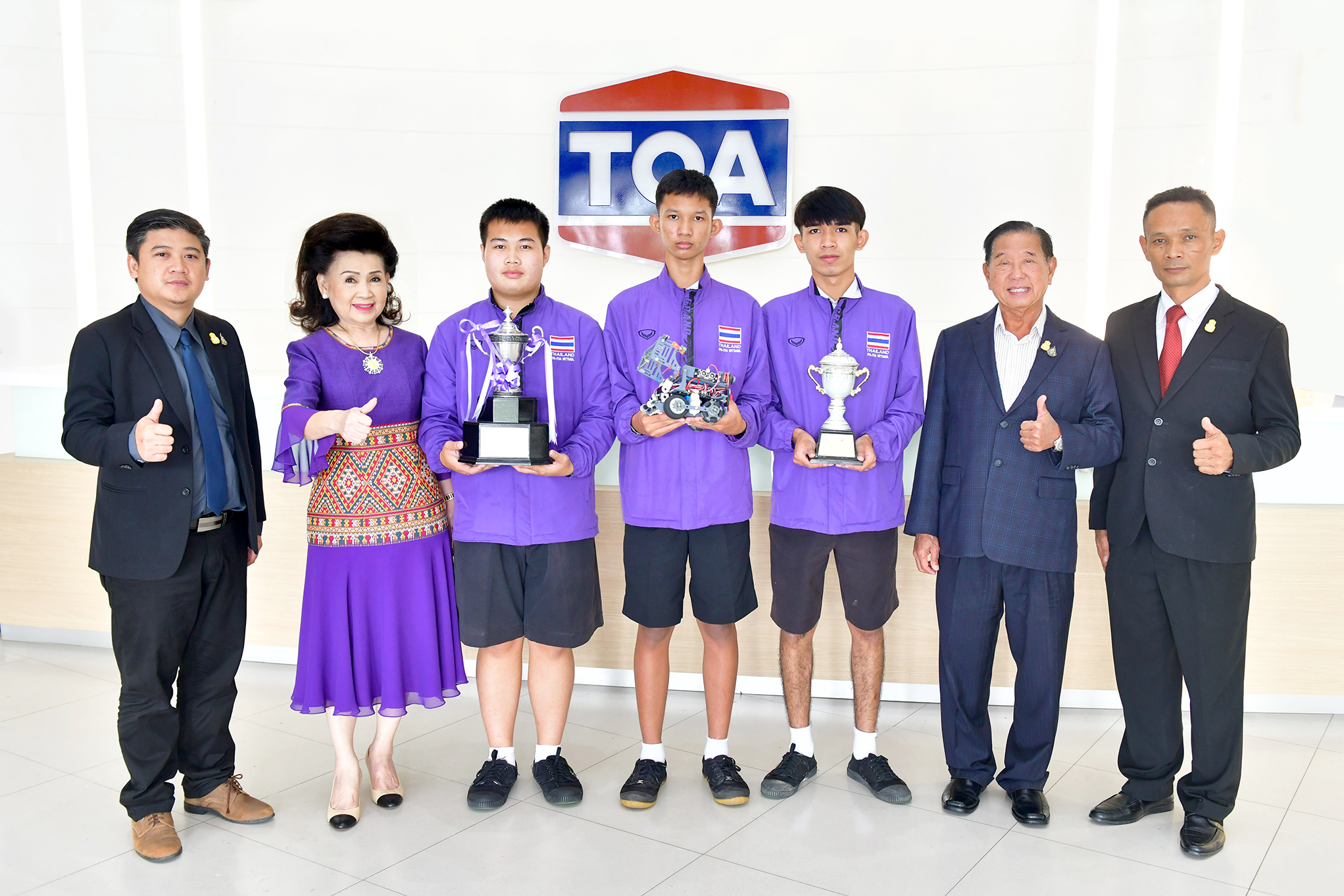 TOA หนุนเด็กไทย คว้าแชมป์หุ่นยนต์กู้ภัยระดับโลก “World RoboCup 2022”