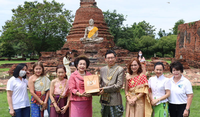 ม.ศรีปทุม ท่องเที่ยวเชิงวัฒนธรรม ทริป “ออเจ้า”เล่าประวัติศาสตร์ ตามรอย สมเด็จพระนเรศวรมหาราช และสมเด็จพระเอกาทศรถ คนดีศรีอยุธยา