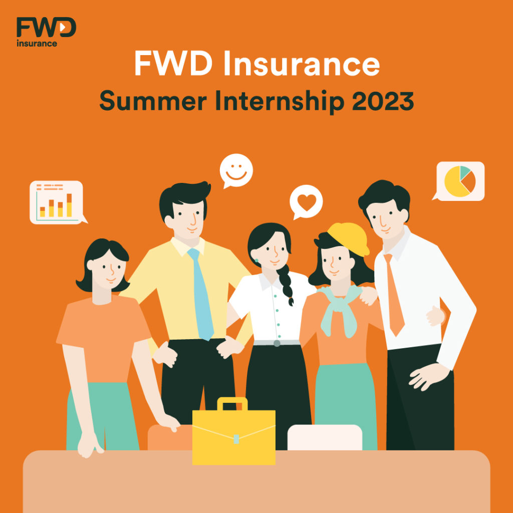 FWD ประกันชีวิต ชวนนิสิตนักศึกษาร่วมเปลี่ยนมุมมองของผู้คนที่มีต่อการประกันชีวิต ผ่านการฝึกงานกับโครงการ FWD Insurance Summer Internship 20