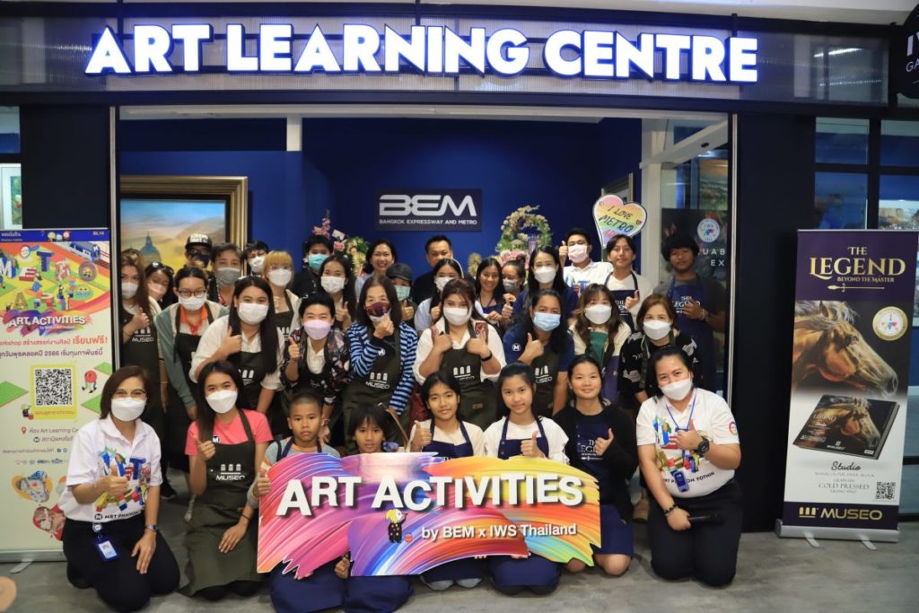 BEM “Art Learning Centre” Workshop “เพ้นท์ถุงผ้าด้วยสีอะคริลิก” ประเดิมคอร์สแรกสุดคึกคัก