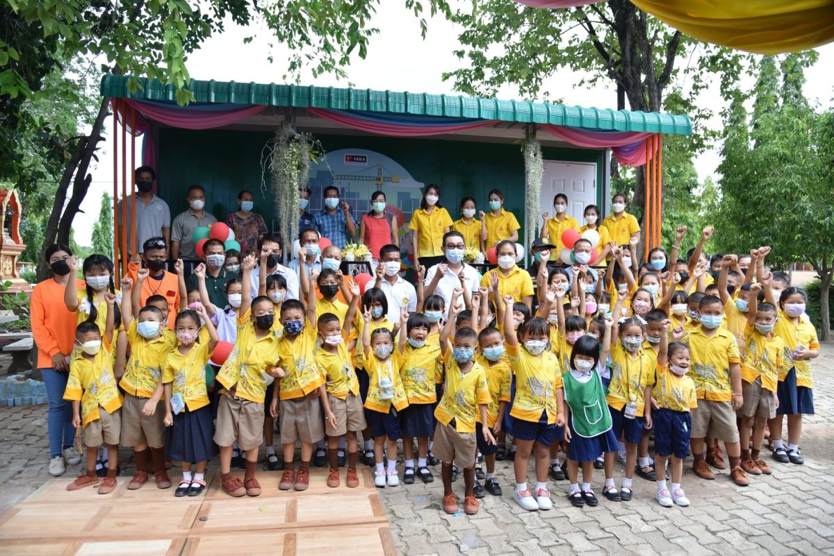 TEKA จัดกิจกรรม “Build For Kids พลังฑีฆา สร้างฝัน ปันรัก” ปี 2 ส่งมอบห้องสมุดตู้คอนเทนเนอร์ให้โรงเรียน