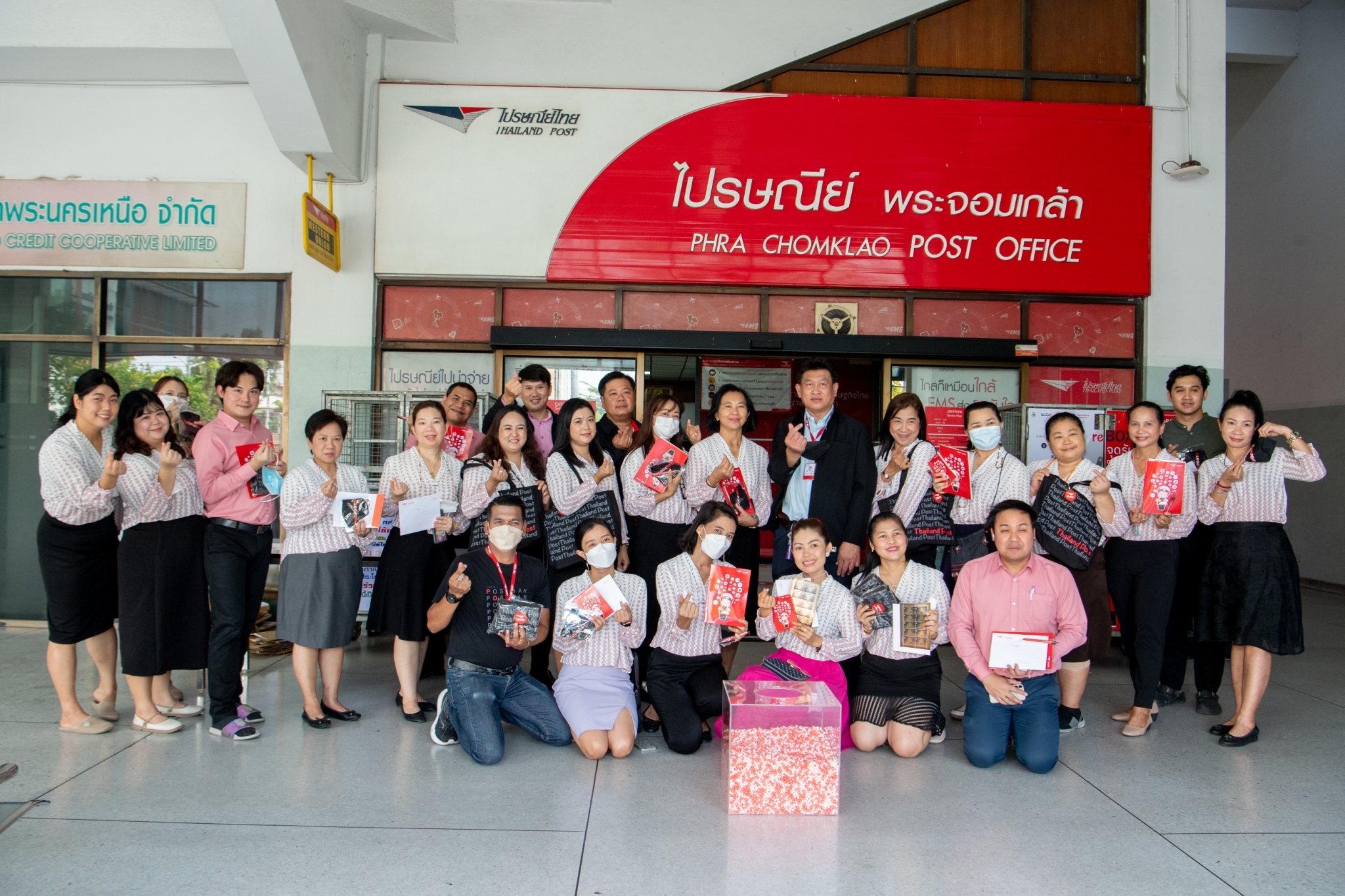 มจพ. จับมือ บริษัท ไปรษณีย์ไทย เปิดงานโครงการ GA ร่วมจัดแคมเปญ reBOX “กล่อง BOX บุญเพื่อคนพิการ”