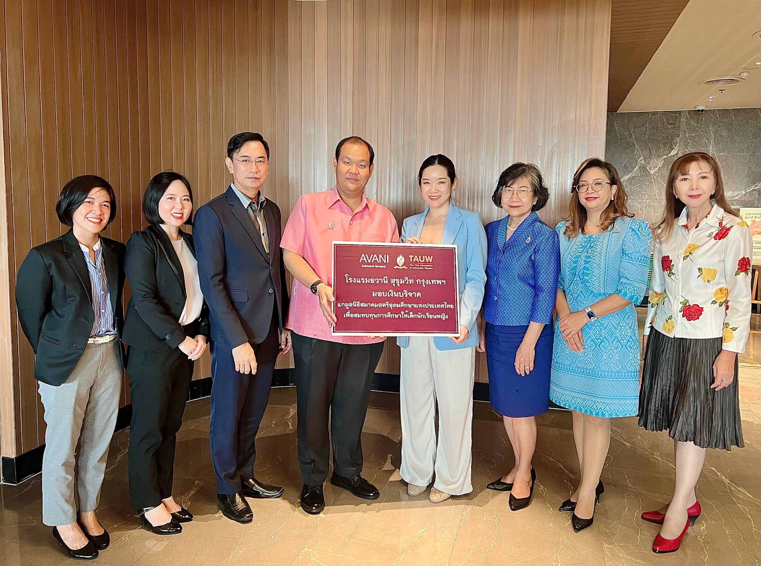 Avani Sukhumvit Bangkok fosters underprivileged girls’ education through the Thai Association of University Women