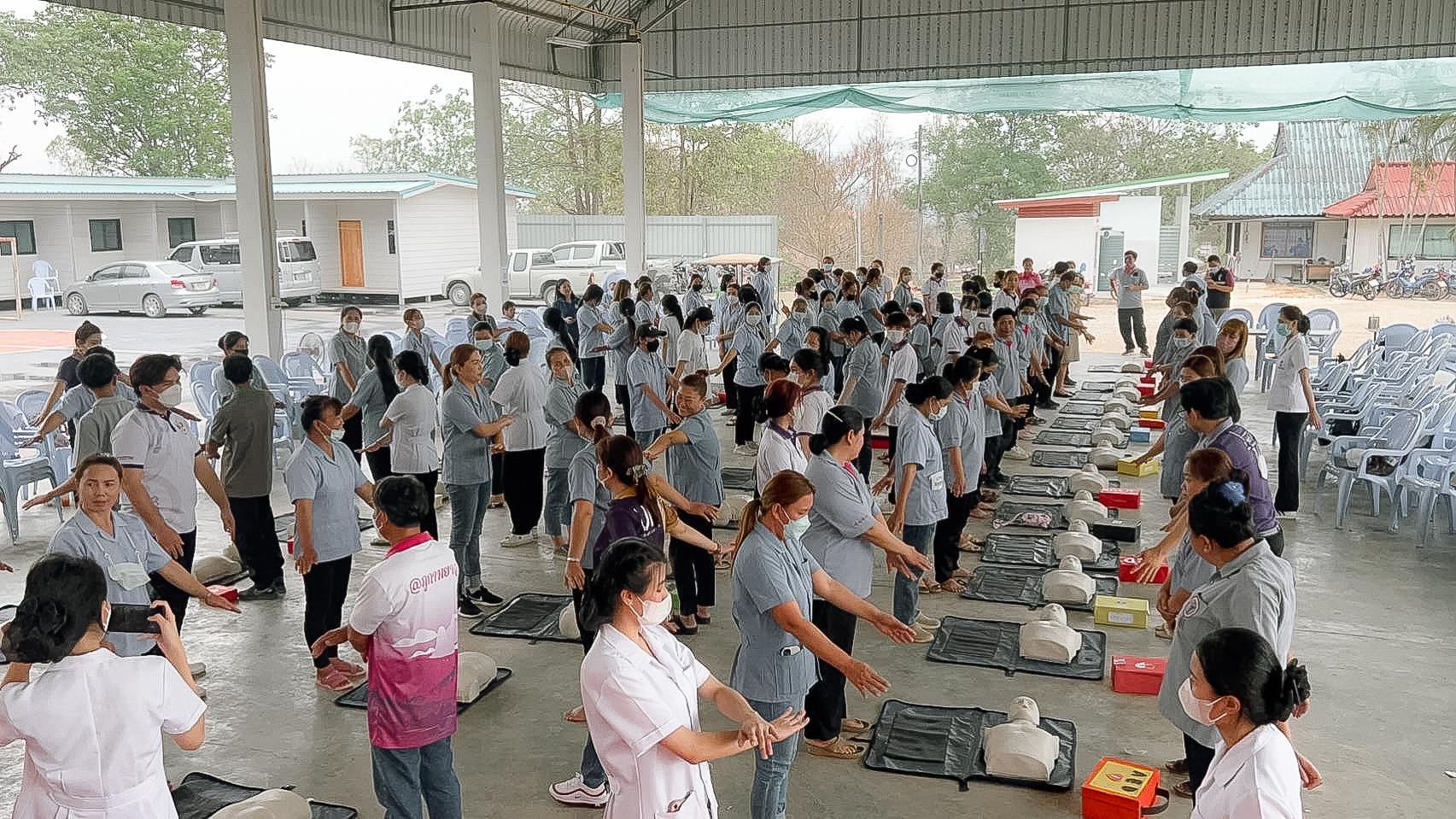 คณะสาธารณสุขศาสตร์ สาขาวิชาอนามัยชุมชน ม.พะเยา ลงพื้นที่เดินหน้าพัฒนาสุขภาพชุมชนอย่างยั่งยืน