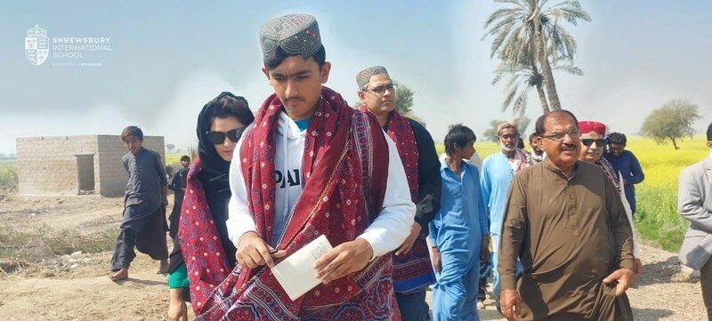 Shrewsbury student raises funds and brings clean water to village in Pakistan devastated by floods Shrewsbury student raises funds and brings clean water to village in Pakistan devastated by floods