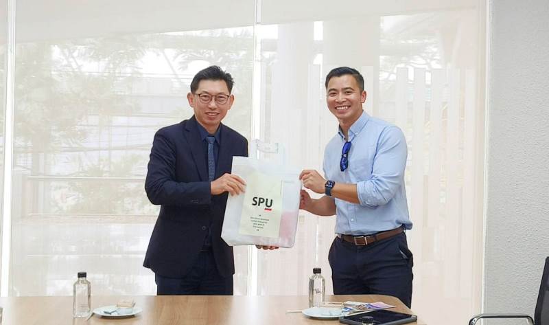 SPU ร่วมหารือผู้แทนจากสถาบัน University of Mary Hardin, USA มุ่งพัฒนากิจกรรมเสริมหลักสูตร 2 สถาบัน