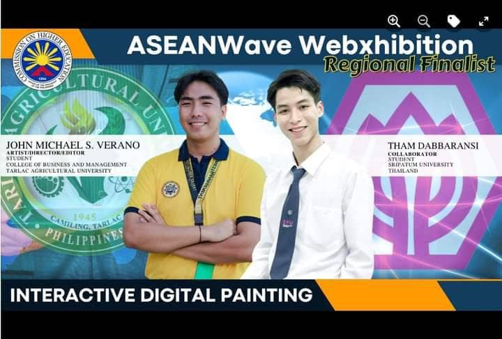 DEK ITB SBS SPU เก่ง! คว้ารางวัล ระดับ Regional Finalist ประเภท INTERACTIVE DIGITAL PAINTING นานาชาติ งาน ASEANWave Webxhibition Cultural Festival