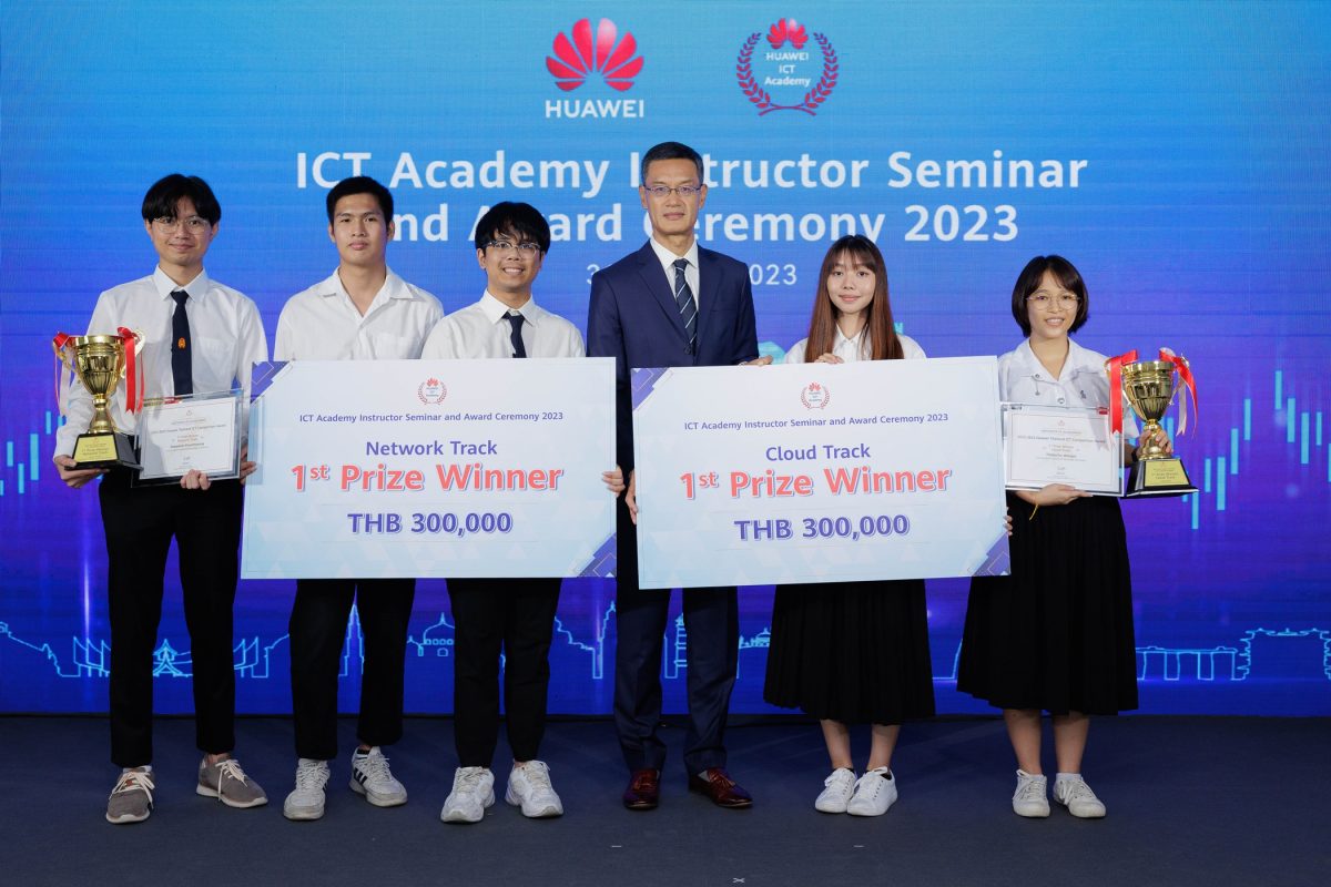Meet the Winning Teams of the Huawei ICT Competition 2022-2023, Thailand’s Next Generation of Digital Talents