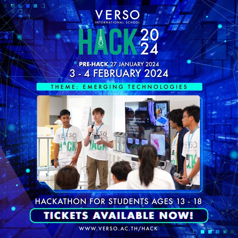 VERSO HACK 2024: Bigger, Bolder, and Techier than ever!