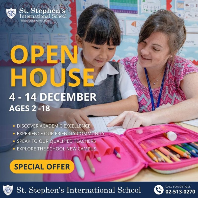 A Better Future at St. Stephen’s International School, Bangkok