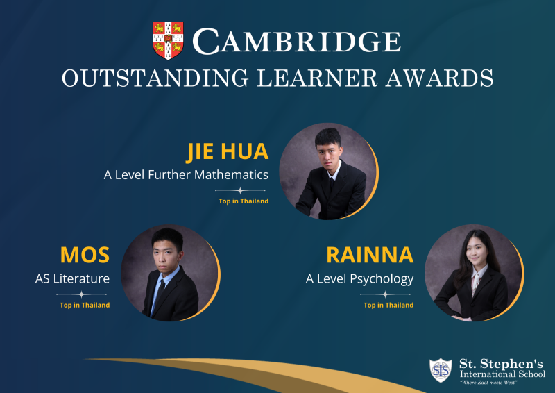 Top of Thailand : Cambridge Outstanding Learner Awards