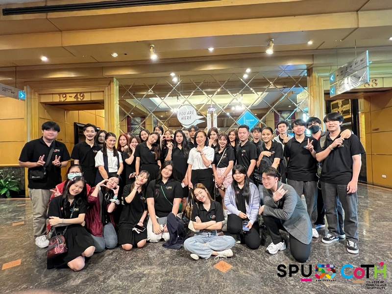 เปิดประสบการณ์เรียนรู้นอกห้องเรียน กับ DEK การจัดการโรงแรมและไมซ์ SPU ที่โรงแรมใบหยกสกายกรุงเทพ และพิพิธภัณฑ์การเรียนรู้แห่งชาติ มิวเซียมสยาม