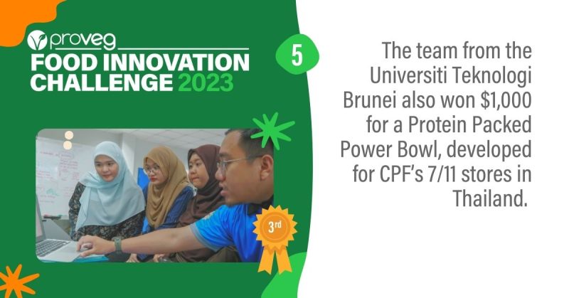 CP Foods Mentors Brunei’s Youth to Achieve Third Place in International Plant-based Food Competition