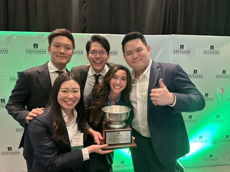 ศศินทร์ ชูจุดแข็งธุรกิจครอบครัว คว้ารางวัล Schlesinger Global Family Enterprise Case Competition ระดับโลก