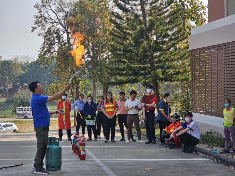 คณะสหเวชศาสตร์ ม.พะเยา อบรมเตรียมความพร้อมด้านความปลอดภัยและภาวะฉุกเฉิน ในห้องปฏิบัติการ