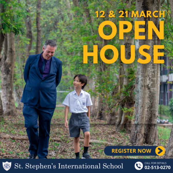 Discover British Curriculum at St.Stephen’s Khao Yai Open House – March 12 and 21, 2024