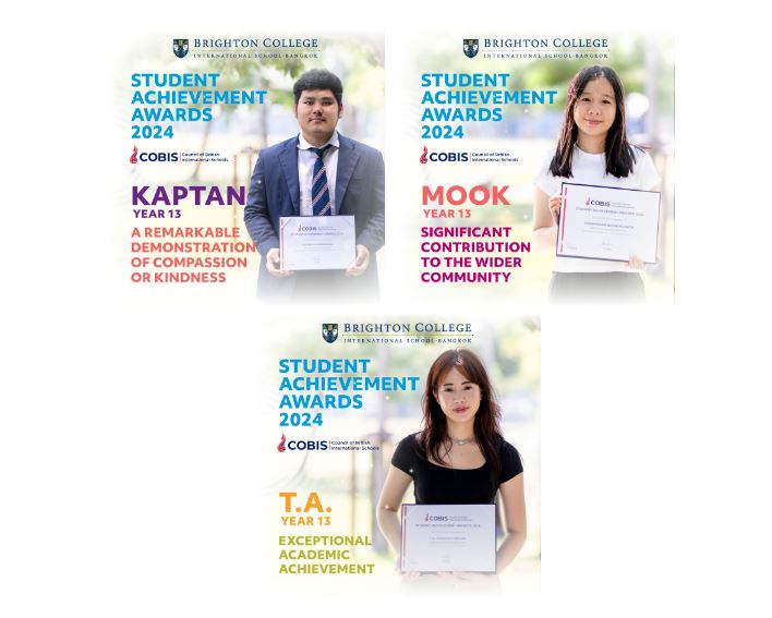 Brighton College Bangkok Students Shine in COBIS Student Achievement Awards