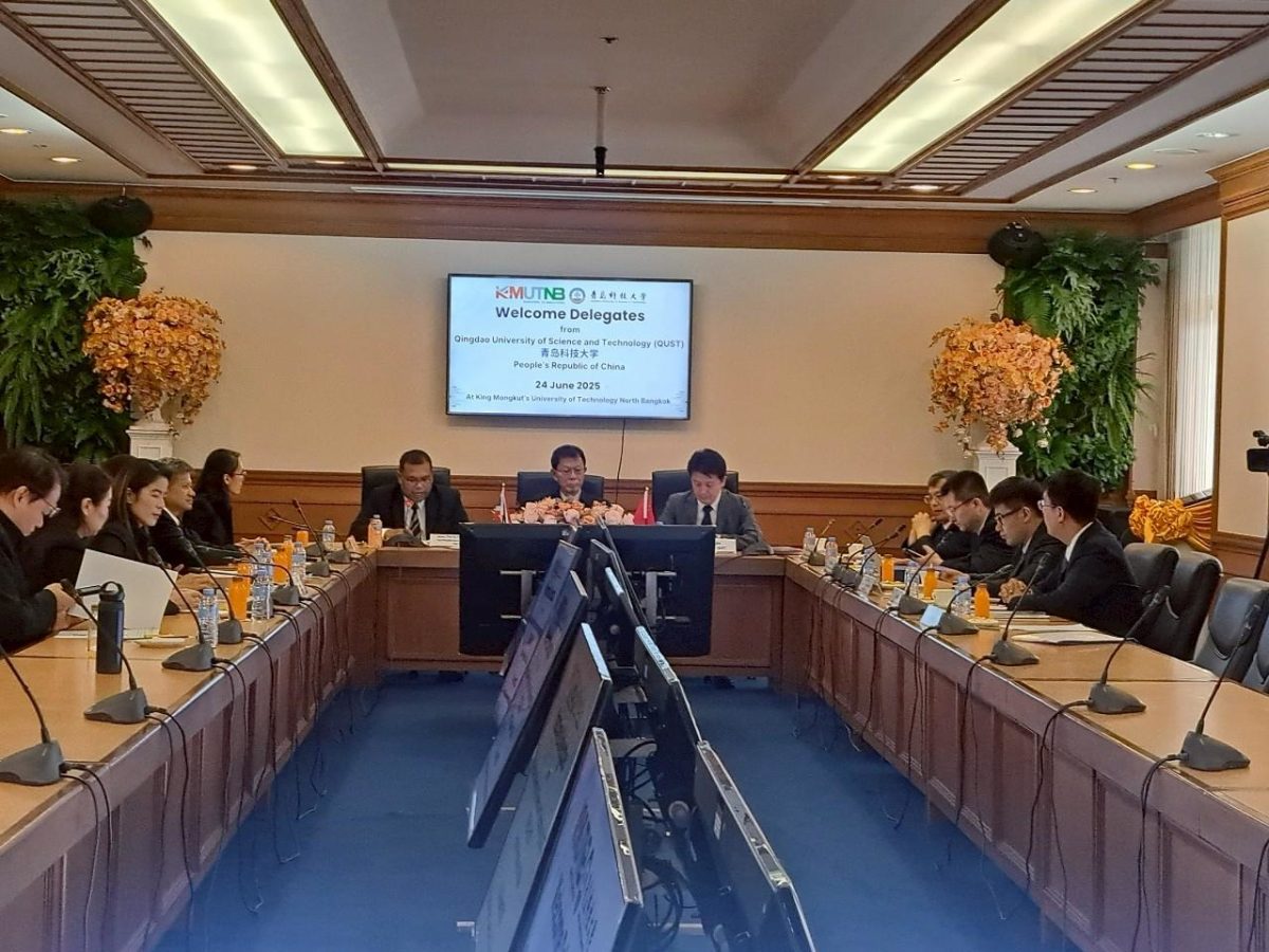 มจพ. ประชุมความร่วมมือทางวิชาการ กับ ม. ชิงเต่า (QUST) สาธารณรัฐประชาชนจีน มจพ. ประชุมความร่วมมือทางวิชาการ กับ ม. ชิงเต่า (QUST) สาธารณรัฐประชาชนจีน