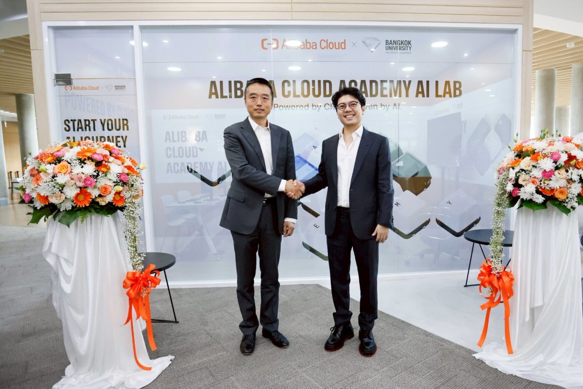 มหาวิทยาลัยกรุงเทพ เปิดตัว “Alibaba Cloud Academy AI Lab” ห้องปฏิบัติการ AI แห่งแรกของประเทศไทย มหาวิทยาลัยกรุงเทพ เปิดตัว “Alibaba Cloud Academy AI Lab” ห้องปฏิบัติการ AI แห่งแรกของประเทศไทย