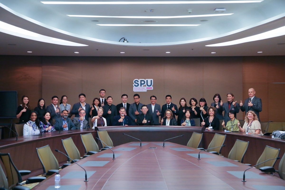 SPU เปิดบ้านต้อนรับคณะผู้แทนจากสถาบันการศึกษาชั้นนำสหรัฐอเมริกา เสริมพลังเครือข่ายพันธมิตรระดับโลก สู่ความร่วมมือทางวิชาการและการวิจัยในอนาคต SPU เปิดบ้านต้อนรับคณะผู้แทนจากสถาบันการศึกษาชั้นนำสหรัฐอเมริกา เสริมพลังเครือข่ายพันธมิตรระดับโลก สู่ความร่วมมือทางวิชาการและการวิจัยในอนาคต