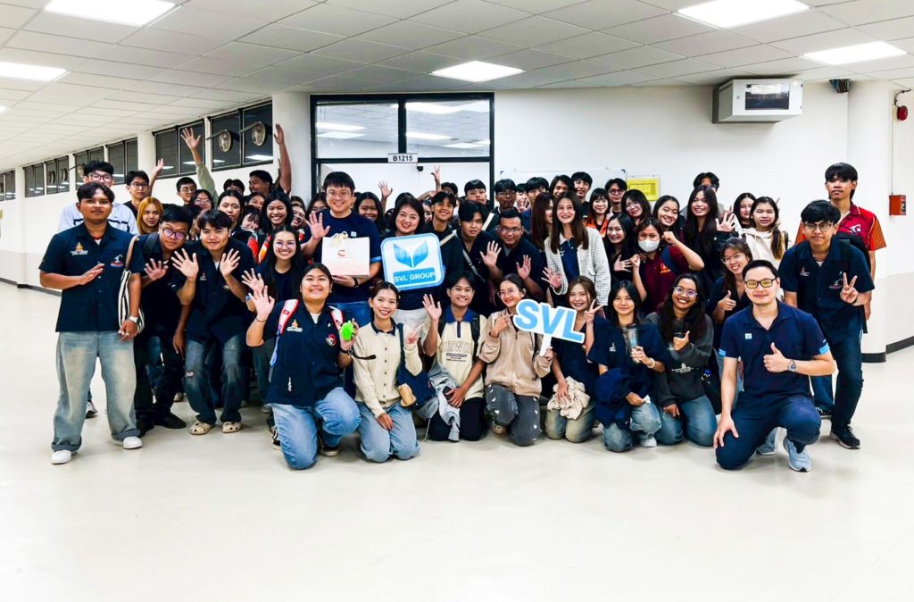 เอสวีแอล กรุ๊ป เติมพลังการเรียนรู้ เปิดมุมมองการทำงานจริง ให้น้อง ๆ ม.สุรนารี นครราชสีมา
