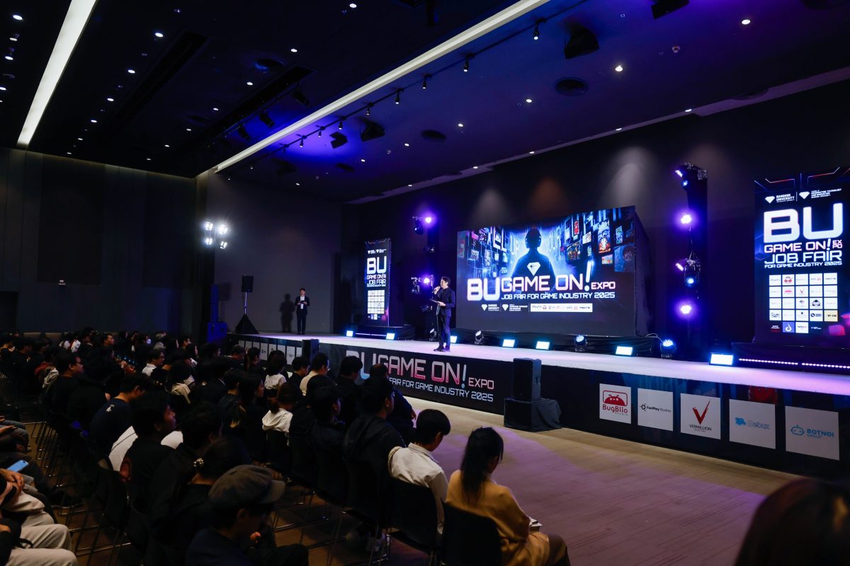 มหาวิทยาลัยกรุงเทพ จัดงาน “BU Game On! Expo x Job Fair for Game Industry 2025” เวทีพิสูจน์ฝีมือนักพัฒนาเกมรุ่นใหม่ เชื่อมโลกการศึกษาสู่อุตสาหกรรมจริง มหาวิทยาลัยกรุงเทพ จัดงาน “BU Game On! Expo x Job Fair for Game Industry 2025” เวทีพิสูจน์ฝีมือนักพัฒนาเกมรุ่นใหม่ เชื่อมโลกการศึกษาสู่อุตสาหกรรมจริง