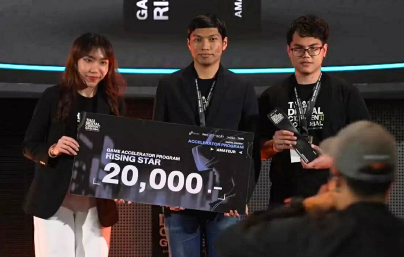 นักศึกษาดิจิทัลมีเดีย SPU คว้ารางวัล Rising Star ในเวทีระดับประเทศ Thai Digital Content Go Global พร้อมก้าวสู่เส้นทางนักพัฒนาเกมมืออาชีพ
