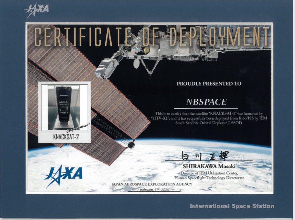 ภารกิจสำเร็จ! มจพ. รับสัญญาณ “KNACKSAT-2” ได้ทั่วโลก โชว์ความพร้อมระบบดาวเทียมฝีมือคนไทย ในวงโคจรสูง 400 กม. ภารกิจสำเร็จ! มจพ. รับสัญญาณ “KNACKSAT-2” ได้ทั่วโลก โชว์ความพร้อมระบบดาวเทียมฝีมือคนไทย ในวงโคจรสูง 400 กม.