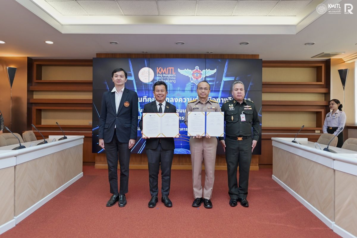 สจล. จับมือสำนักงานปลัดกระทรวงกลาโหม ลงนามความร่วมมือทางวิชาการ พัฒนานวัตกรรมพลังงานและเทคโนโลยีเพื่อความมั่นคงของประเทศ สจล. จับมือสำนักงานปลัดกระทรวงกลาโหม ลงนามความร่วมมือทางวิชาการ พัฒนานวัตกรรมพลังงานและเทคโนโลยีเพื่อความมั่นคงของประเทศ