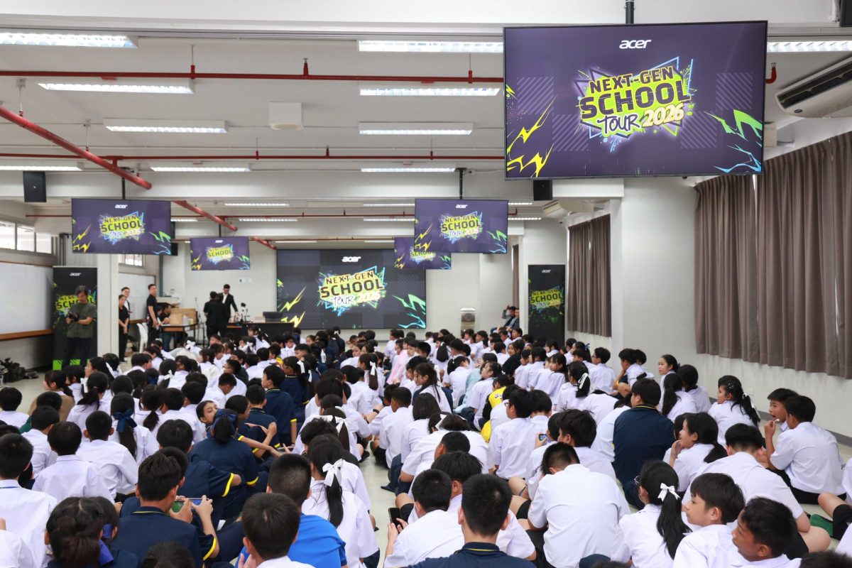 ACER ร่วมกับ NVIDIA เปิดโครงการ “Acer Next-Gen School Tour 2026” ชวนนักเรียนมัธยมเรียนรู้เทคโนโลยีผ่านประสบการณ์จริง พร้อมค้นหาแรงบันดาลใจสู่อาชีพด้าน IT และดิจิทัลในยุค AI