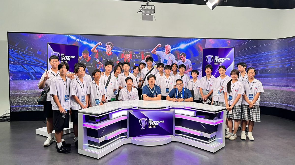 โรงเรียนไทยคริสเตียน พานักเรียนเปิดโลกอาชีพกีฬาผ่านกิจกรรม “แกะรอยอาชีพ True BG Stadium : Tour Experiences” โรงเรียนไทยคริสเตียน พานักเรียนเปิดโลกอาชีพกีฬาผ่านกิจกรรม “แกะรอยอาชีพ True BG Stadium : Tour Experiences”